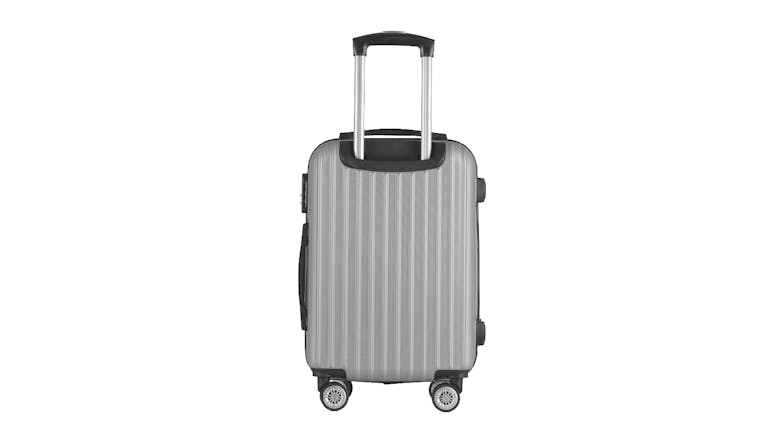 Milano Slim Premium Luggage Set 3pcs. - Silver