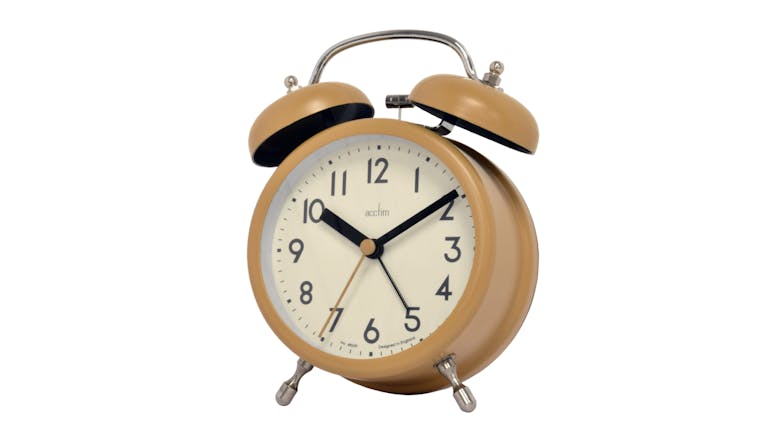 Acctim "Hardwick" Alarm Clock - Dijon