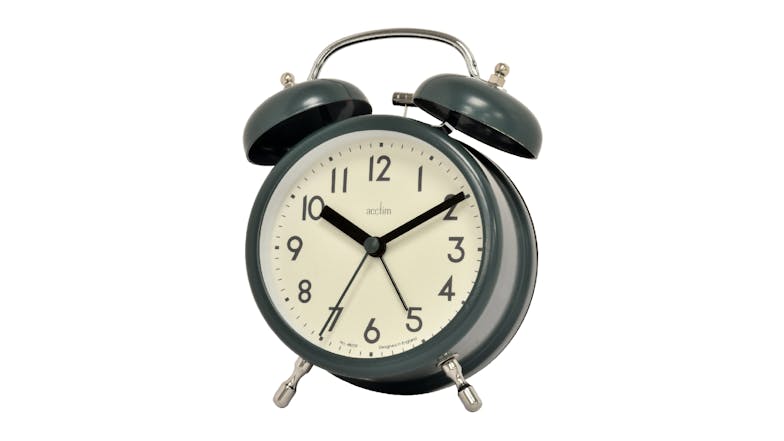 Acctim "Hardwick" Alarm Clock - Lotus Green