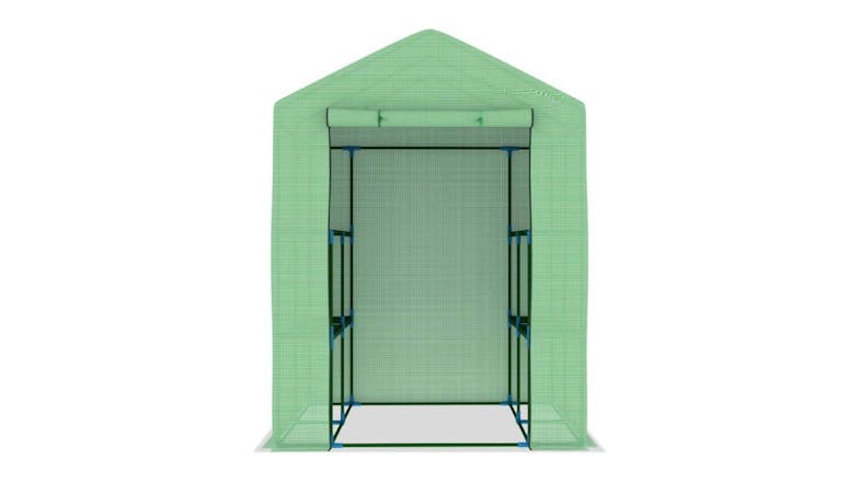 NNEVL Greenhouse w/ Steel Shelves 143 x 143 x 195cm