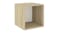 NNEVL Wall Cabinet 37 x 37 x 37cm - Sonoma Oak/White