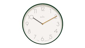 Acctim "Taby" Wall Clock - Lotus Green