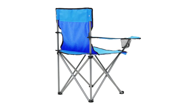 NNEVL Camping Table & Chairs Set 3pcs. - Blue