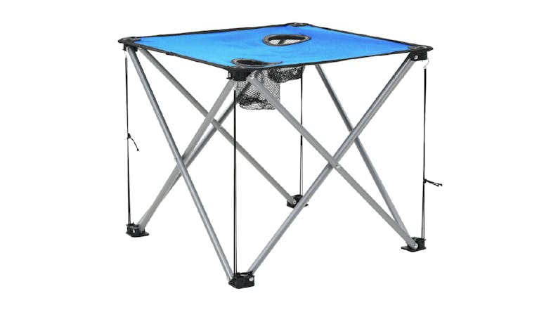 NNEVL Camping Table & Chairs Set 3pcs. - Blue