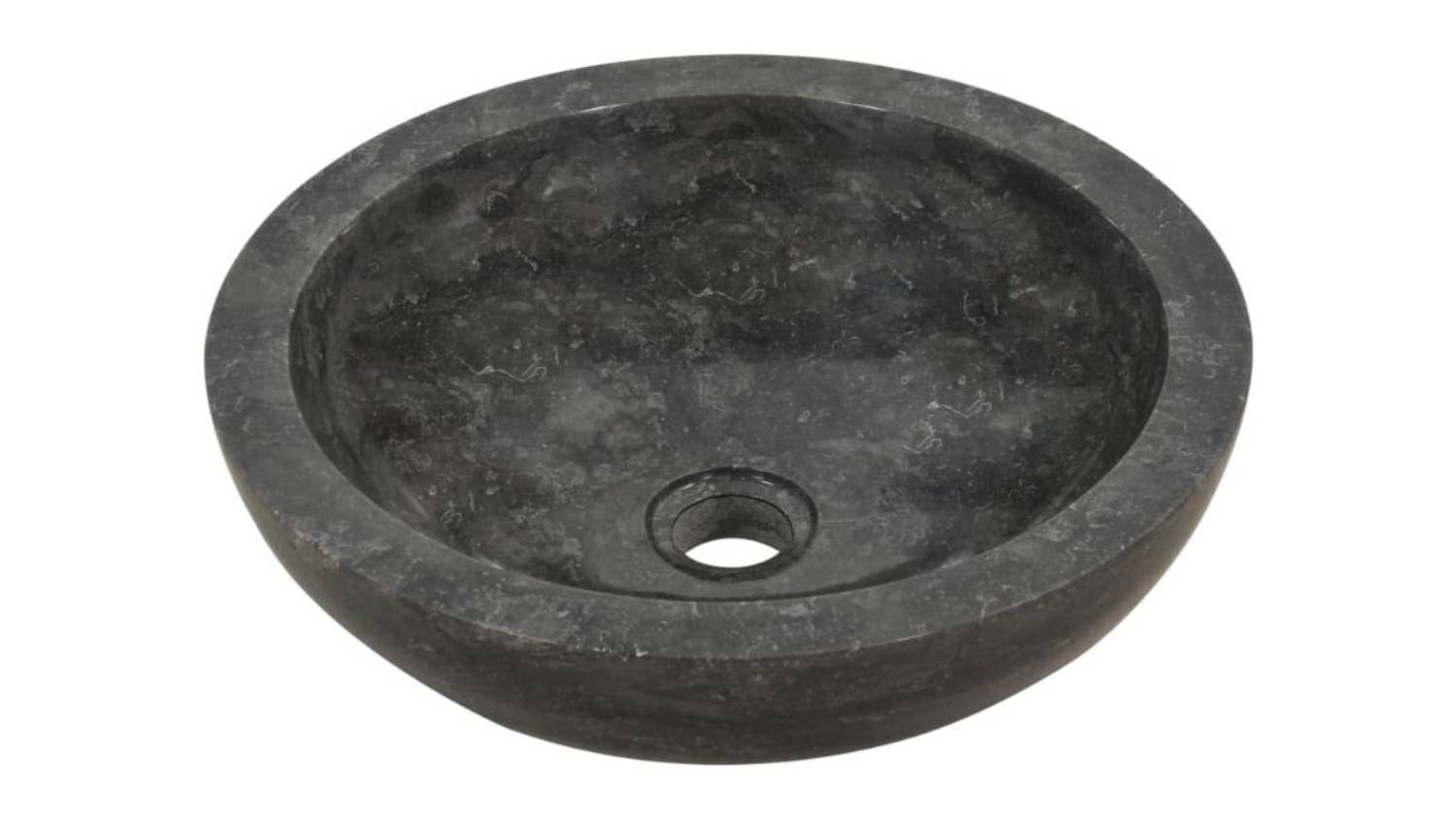 NNEVL Round Riverstone Basin 40 x 12cm