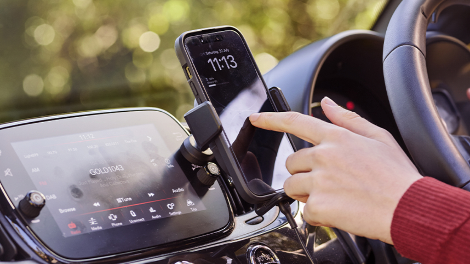 Cygnett EasyMount Wireless Charger - Vent Mount