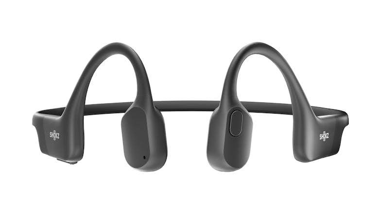 Shokz OpenRun Wireless Open-Ear Headphones - Black