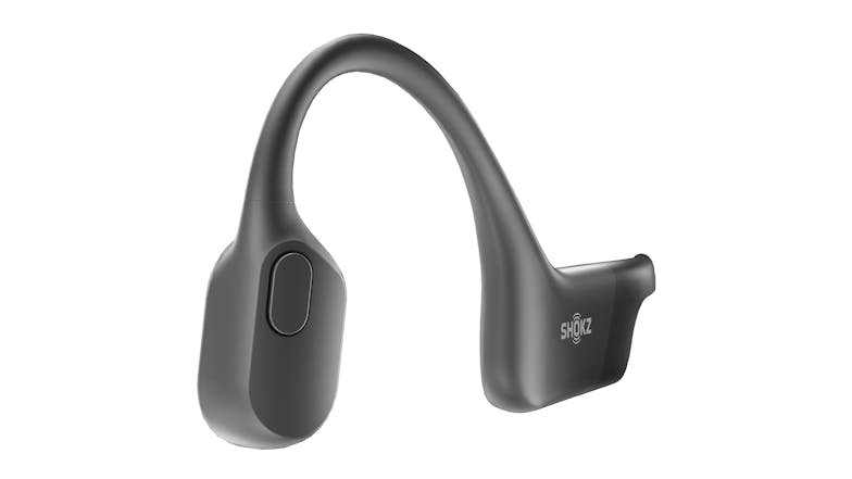 Shokz OpenRun Wireless Open-Ear Headphones - Black