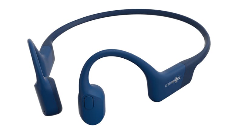 Shokz OpenRun Wireless Open-Ear Headphones Blue Harvey Norman