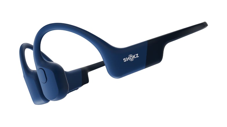 Shokz OpenRun Wireless Open-Ear Headphones - Blue