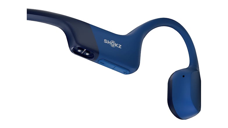 Shokz OpenRun Wireless Open-Ear Headphones - Blue