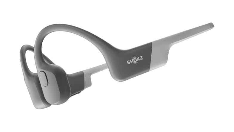 Shokz OpenRun Wireless Open-Ear Headphones - Grey