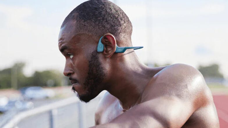 Shokz OpenRun Pro Wireless Open-Ear Headphones - Blue