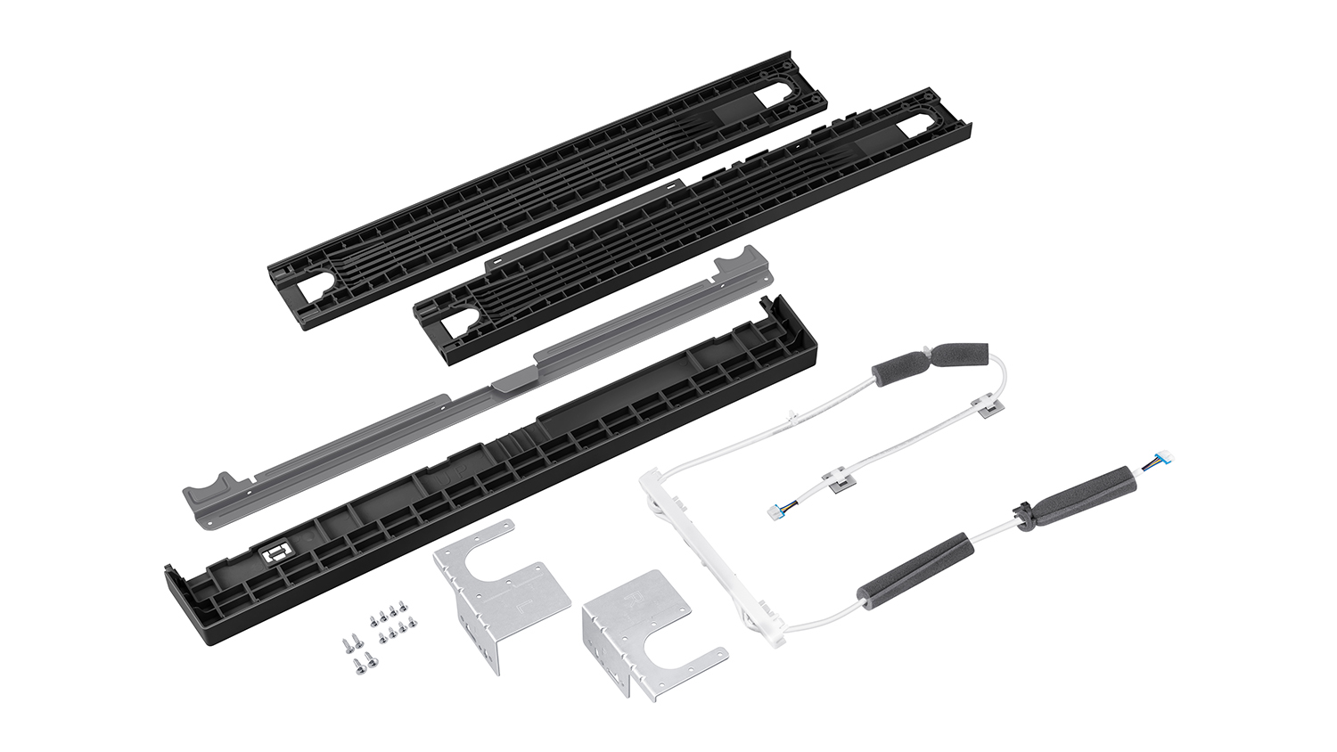 Samsung Stacking Kit for Front Loading Washing Machine & Dryer - Black Caviar (SKK-ALV)