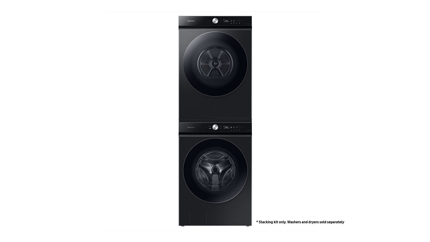 Samsung Front Loading Washing Machine and Dryer Laundry Stacking Kit - Black (SKK-ALV/SA)