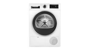 Bosch 9kg 14 Program Heat Pump Condenser Dryer - White (Series 6/WQG24200AU)