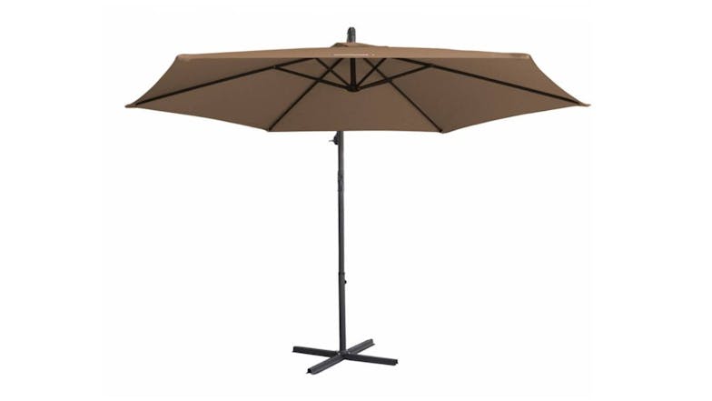 Milano Décor 3m Outdoor Umbrella - Latte