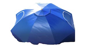 Havana 2.4m Beach Umbrella with Walls, Vents - Blue