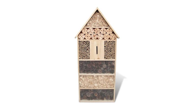 NNEVL Insect Hotel Solid Wood 45.5 x 15 x 99cm