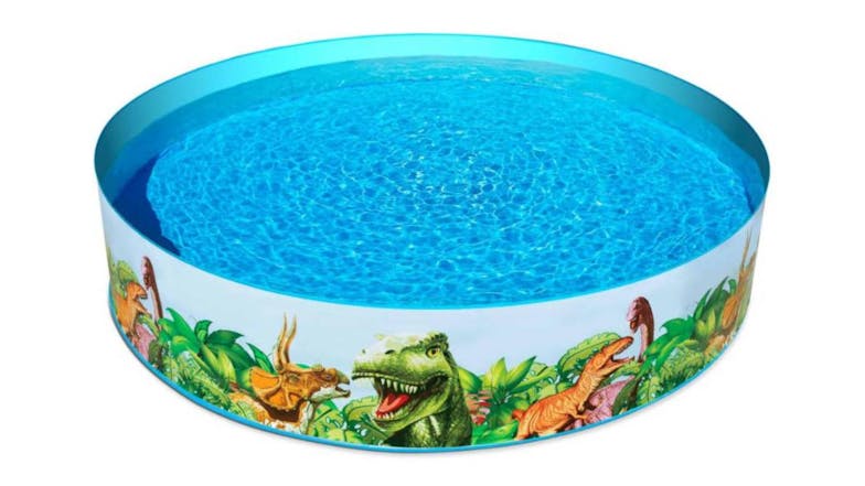 NNEVL Bestway Fill'N'Fun Swimming Pool 224cm - Dinosaur