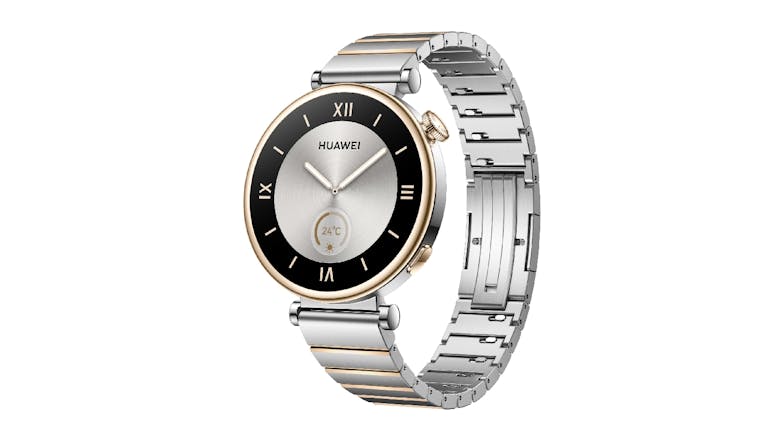 Huawei GT 4 Smartwatch - Stainless Steel Case with Stainless Steel Band (41mm, Bluetooth, Vital Tracking)