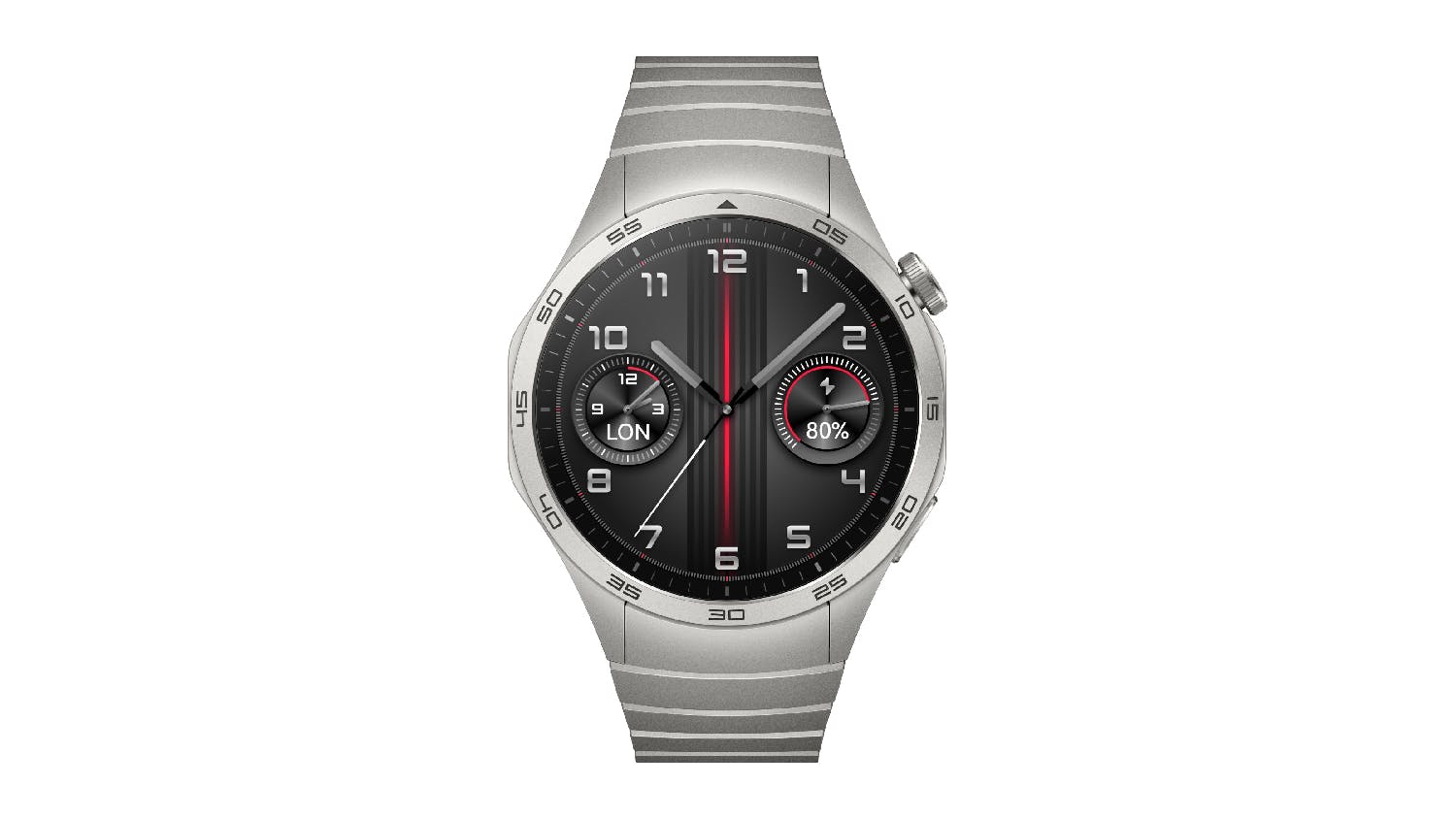 Huawei GT 4 Smartwatch - Stainless Steel Case with Stainless Steel Band (46mm, Bluetooth, Vital Tracking)
