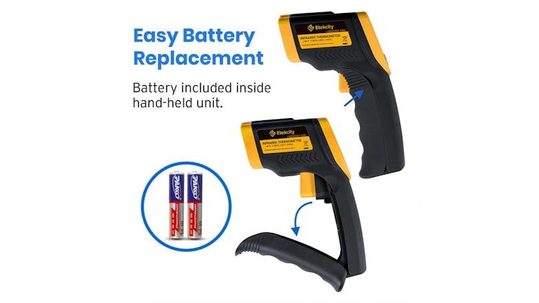 Etekcity 1080 Lasergrip Handheld Infrared Thermometer 2pcs.