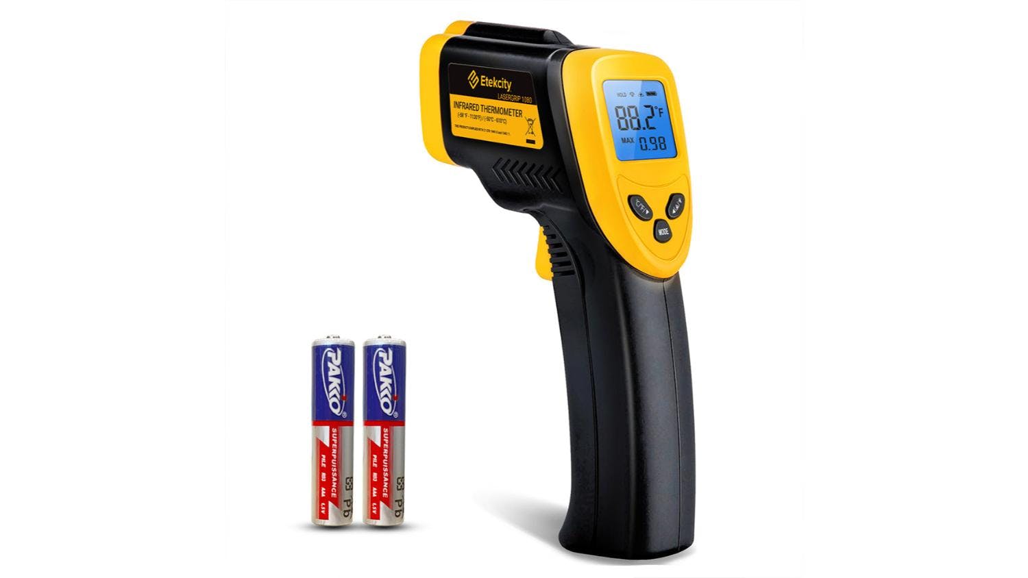 Etekcity 1080 Lasergrip Handheld Infrared Thermometer