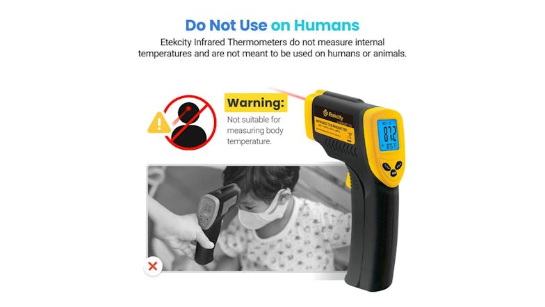 Etekcity 774 Lasergrip Handheld Infrared Thermometer 2pcs.