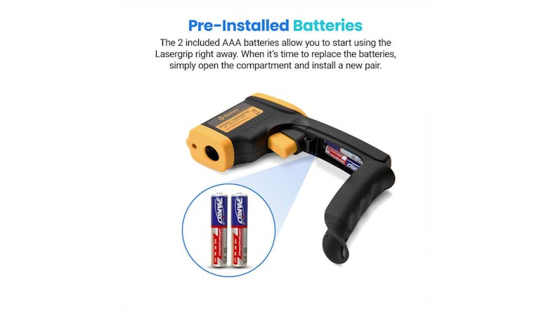 Etekcity 774 Lasergrip Handheld Infrared Thermometer