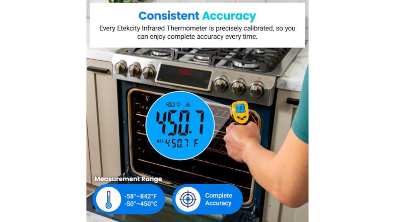 Etekcity 774 Lasergrip Handheld Infrared Thermometer