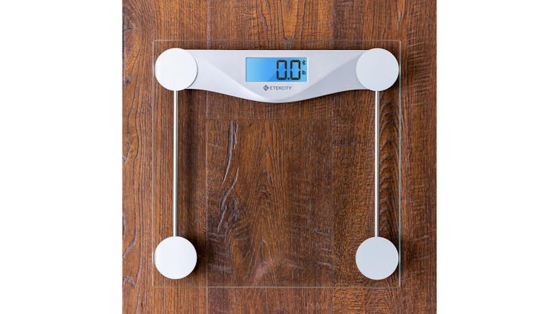 Etekcity Digital Bathroom Scales - Clear/Silver