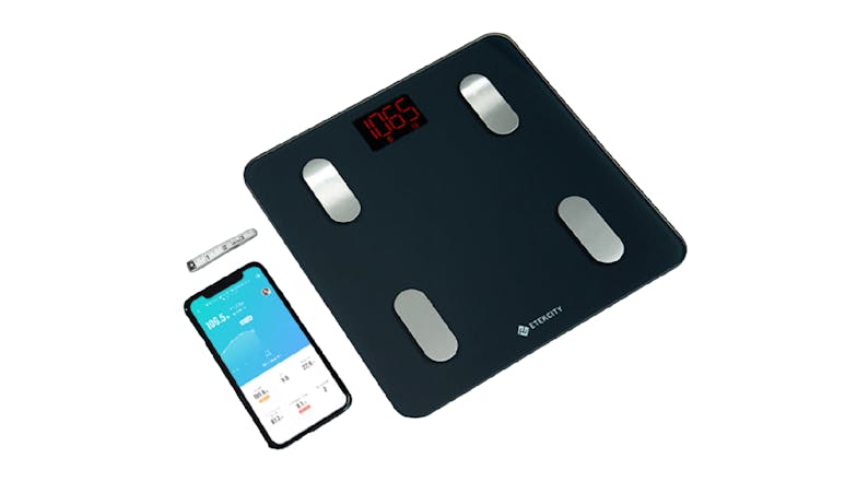 Etekcity Smart Fitness Scale w/ App Connectivity, Wi-Fi Connectivity - Black