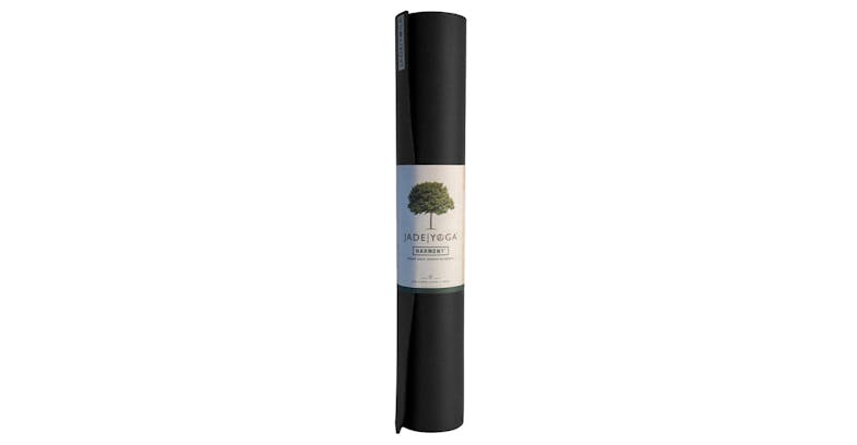 JadeYoga Harmony Yoga Mat 173cm - Black