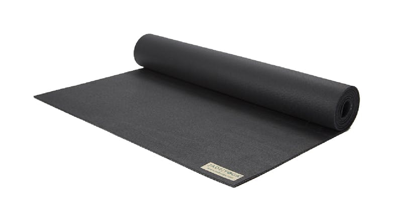 JadeYoga Harmony Yoga Mat 173cm - Black