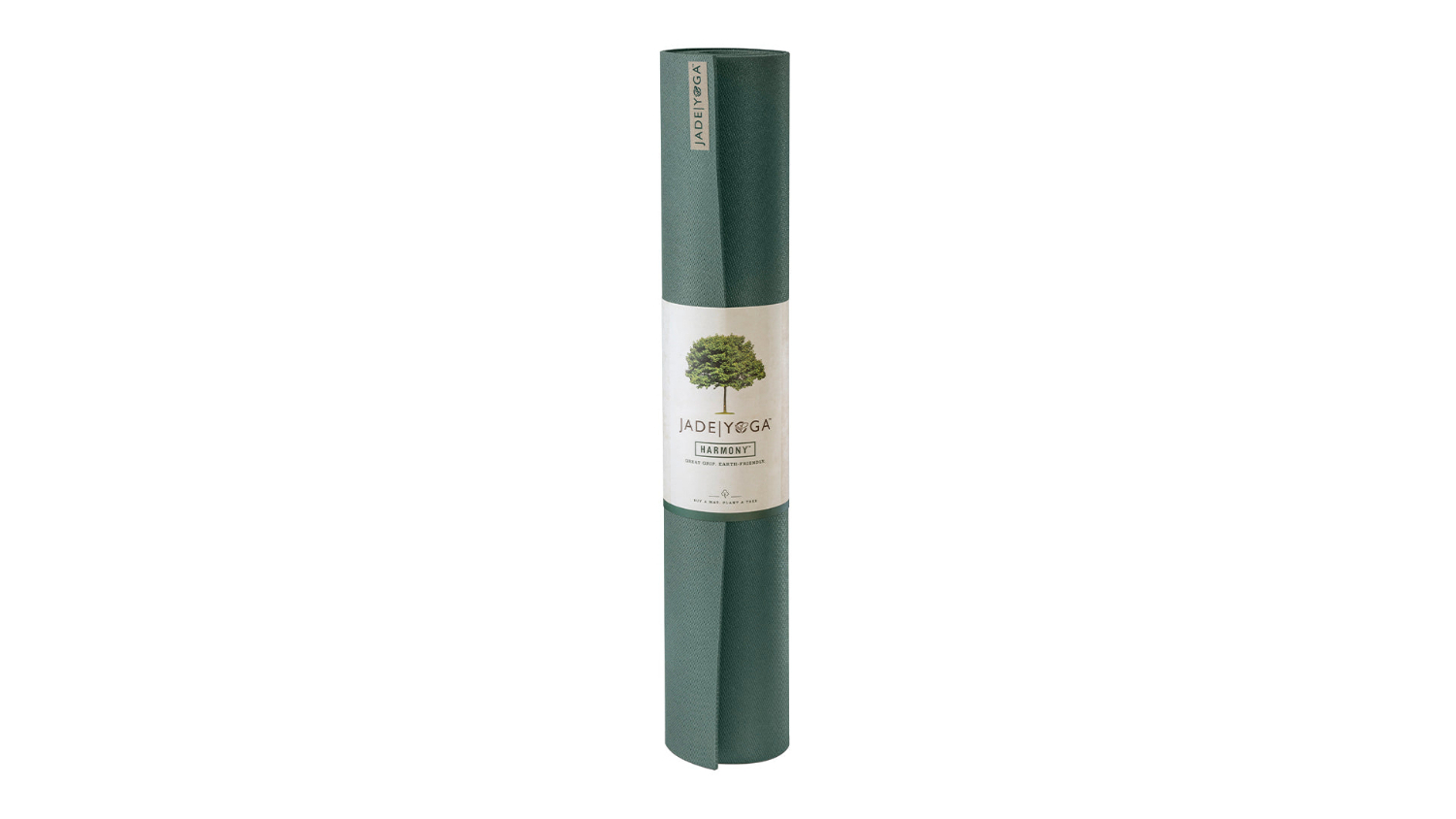 JadeYoga Harmony Yoga Mat 173cm - Jade Green