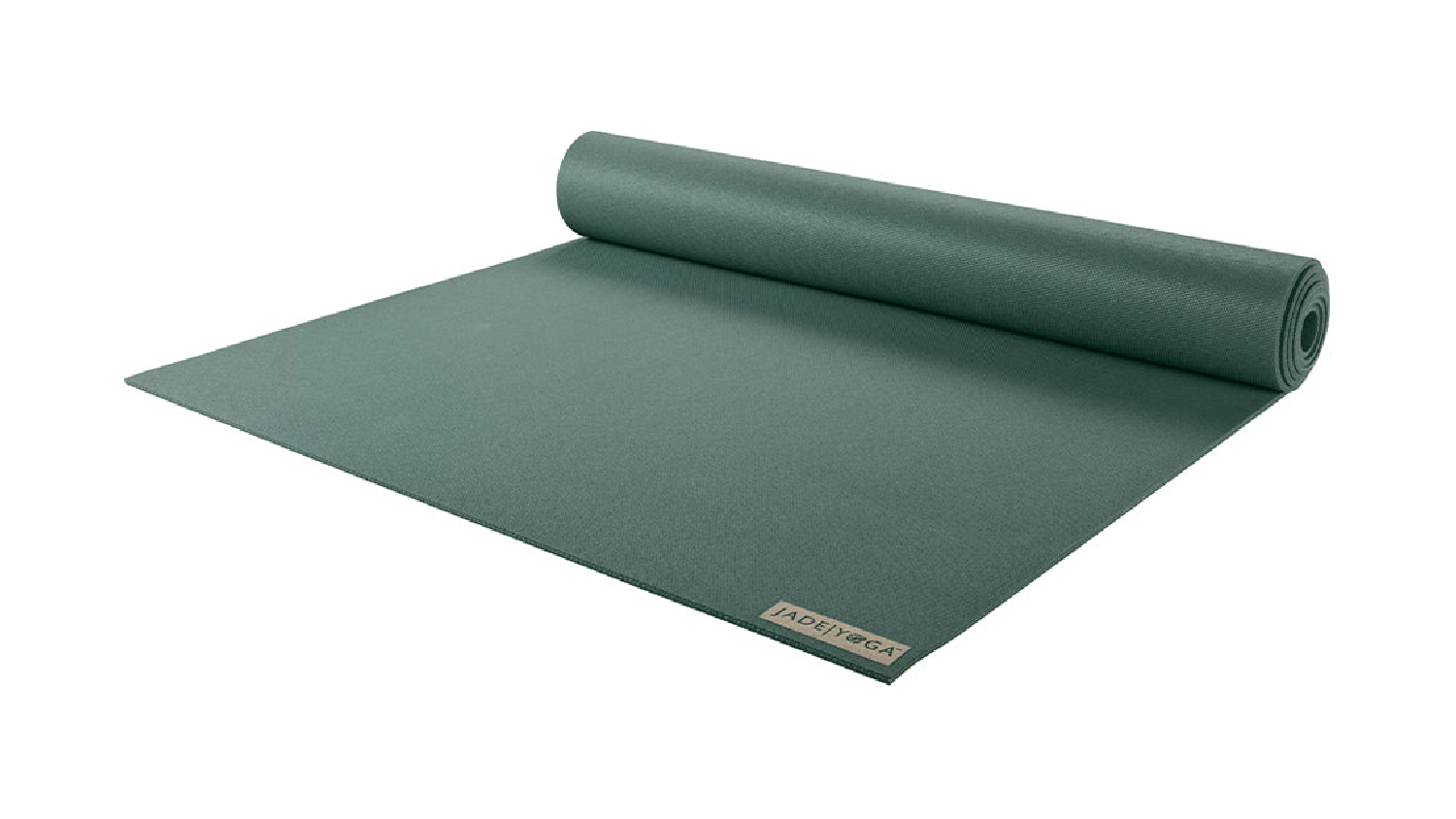 JadeYoga Harmony Yoga Mat 173cm - Jade Green