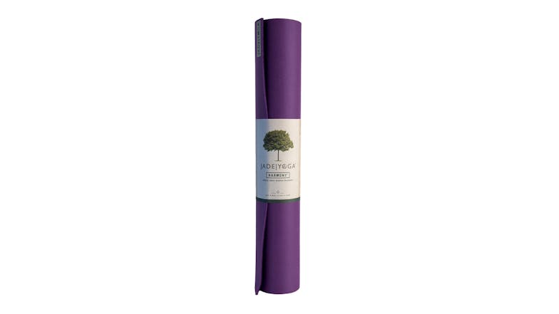 JadeYoga Harmony Yoga Mat 173cm - Purple