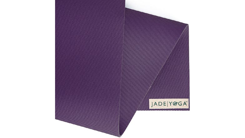 JadeYoga Harmony Yoga Mat 173cm - Purple