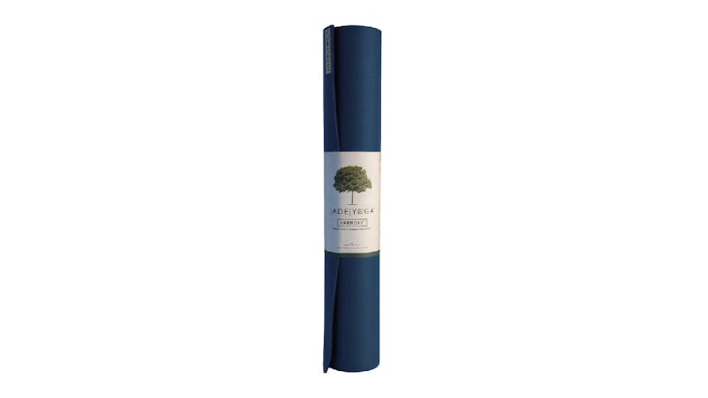 JadeYoga Harmony XW Yoga Mat 203cm - Midnight Blue