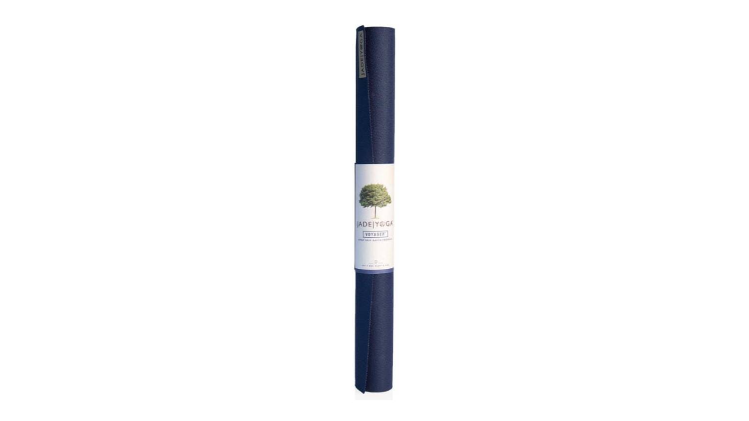 JadeYoga Voyager Yoga Mat 173cm - Midnight Blue