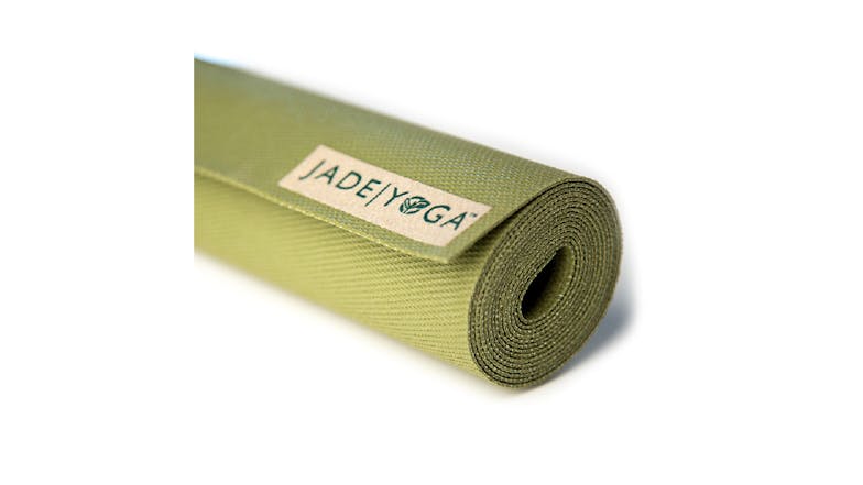 JadeYoga Voyager Yoga Mat 173cm - Olive