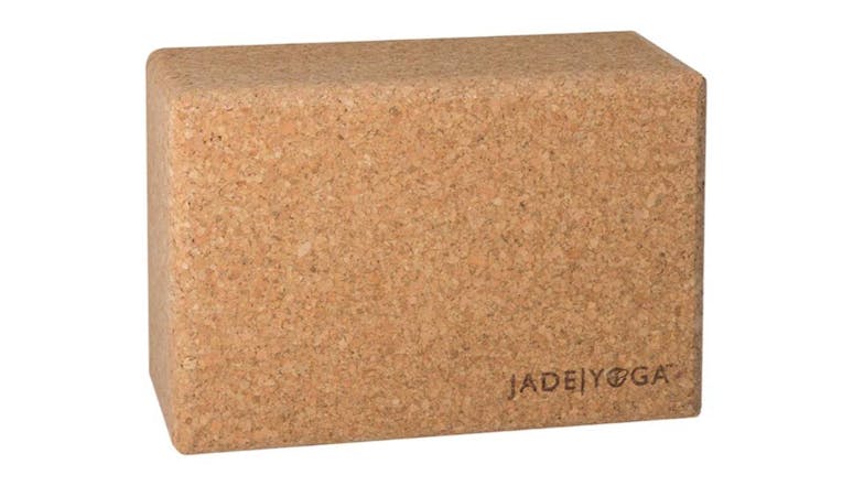 JadeYoga Cork Yoga Blocks - Large