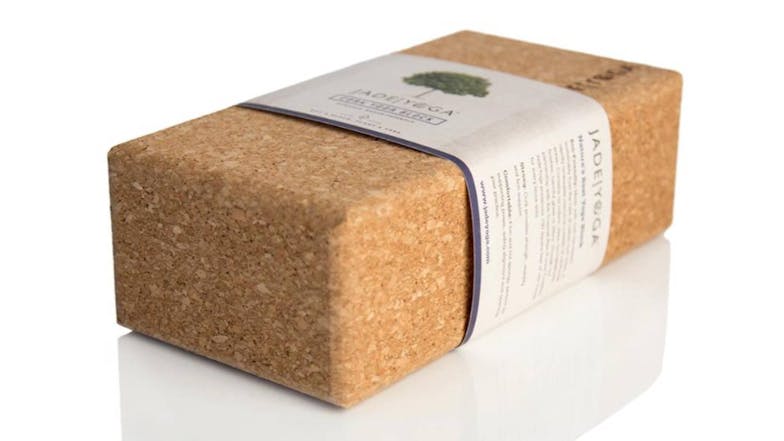 JadeYoga Cork Yoga Blocks - Small