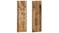 NNEVL Wall-Mounted Coat Rack 36 x 110 x 3cm 2pcs. - Mango Wood