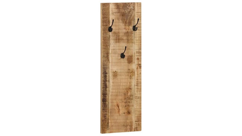 NNEVL Wall-Mounted Coat Rack 36 x 110 x 3cm 2pcs. - Mango Wood