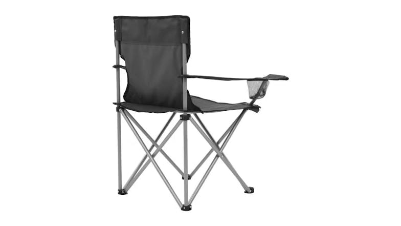 NNEVL Camping Table & Chairs Set 3pcs. - Grey