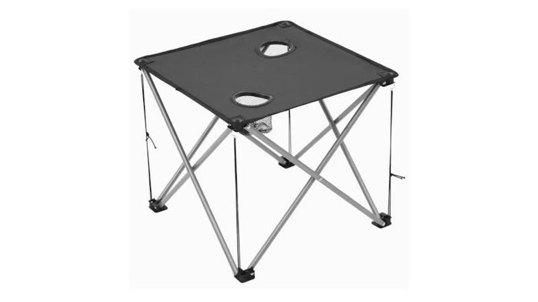 NNEVL Camping Table & Chairs Set 3pcs. - Grey