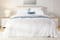 Cape Waffle White European Pillowcase by L'Avenue