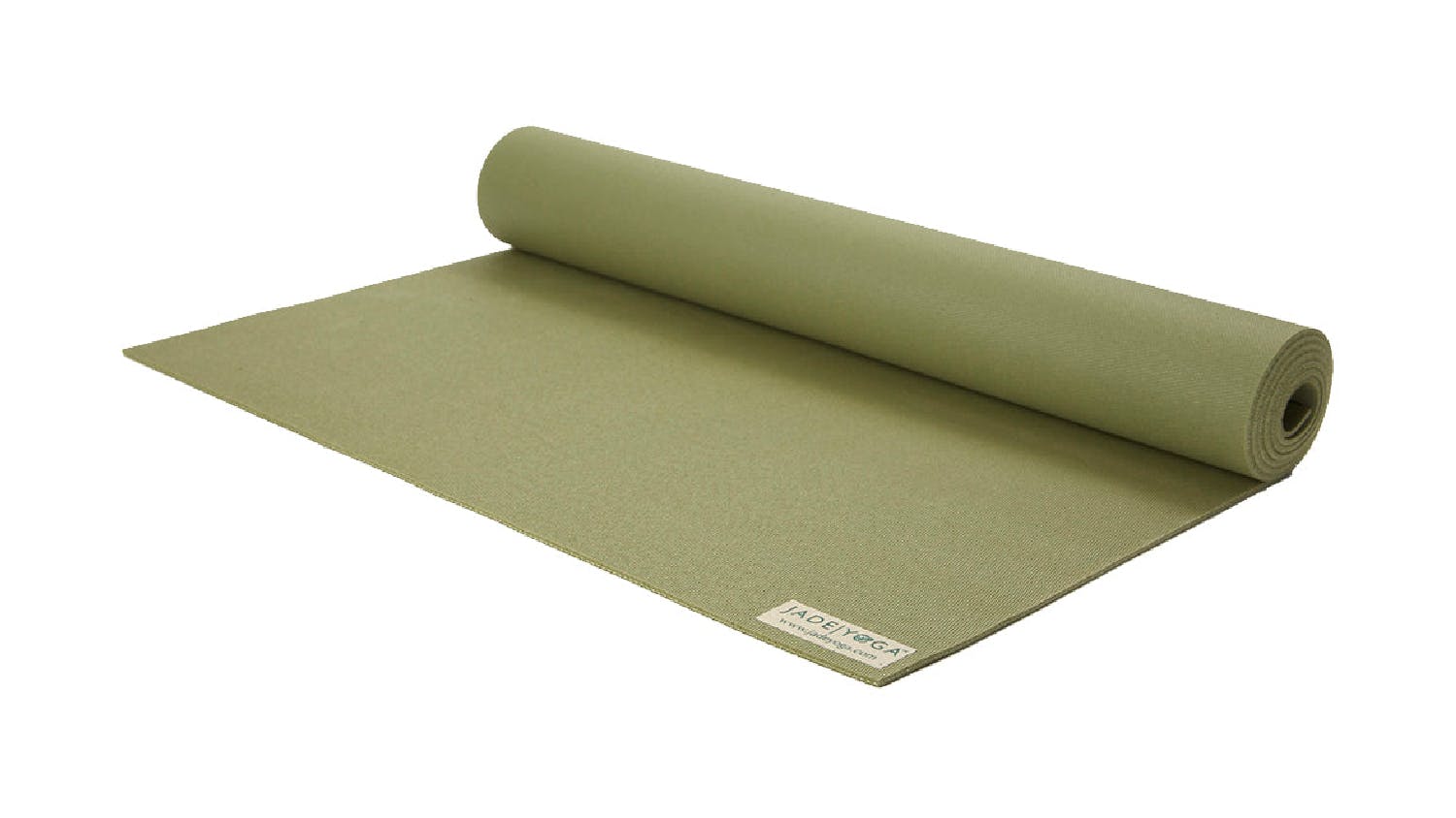 JadeYoga Harmony Yoga Mat 173cm - Olive